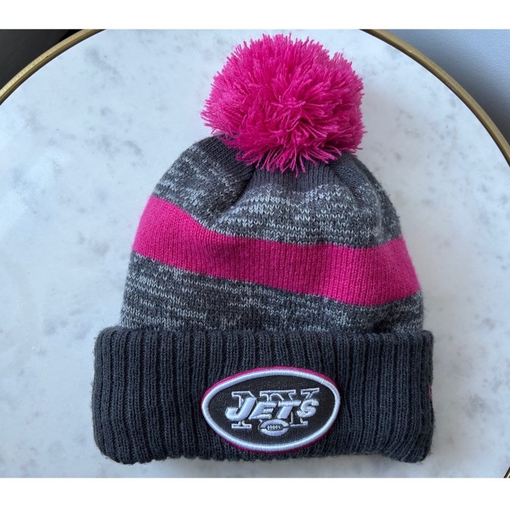 New Era New York Jets 2016 BCA Stadium Knit Pom Beanie